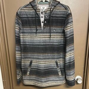 VISSLA Eco-Zy Descanso hooded popover soft brushed heavy weight fleece